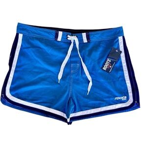 (NWT) ROOTS Swim Trunks XL W36 Removable Lining